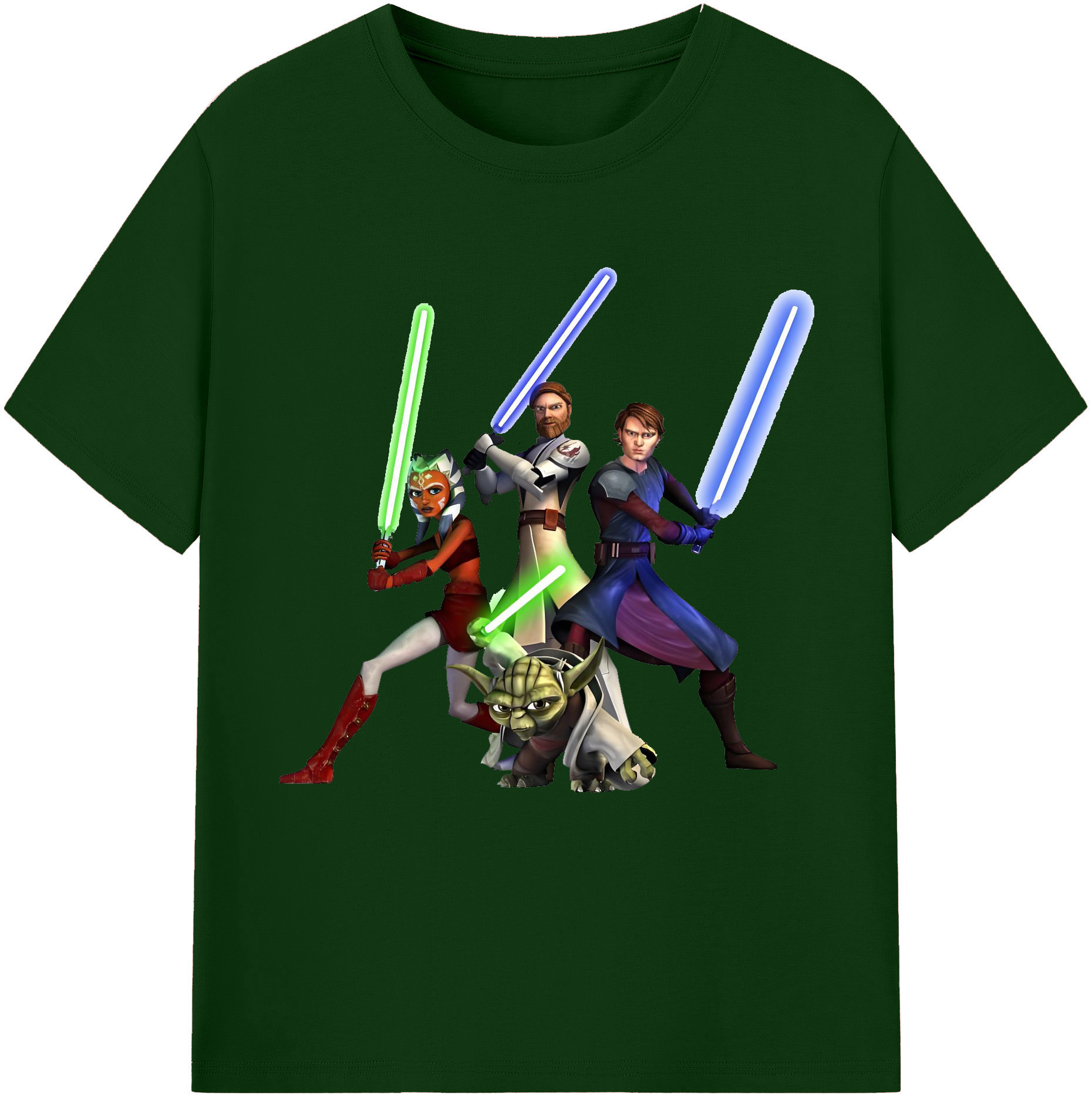 （画像用） スター・ウォーズ Star Wars 綿100％半袖Tシャツ（フロントプリント）
